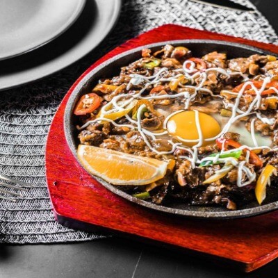 Sizzling Beef Sisig