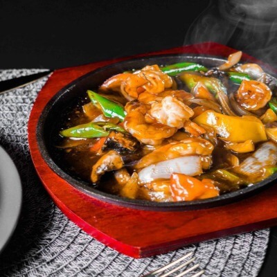 Sizzling Gambas / Shrimp