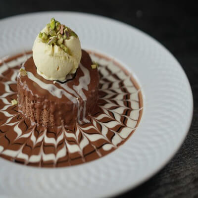 Brownies ice cream