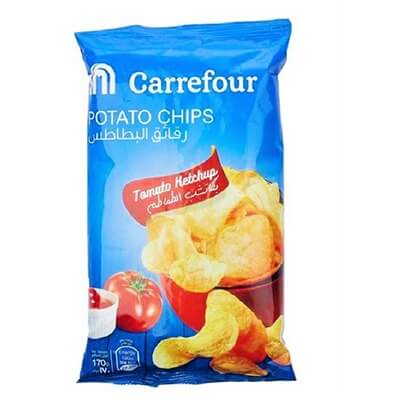 Carrefour Chips Ketchup 170g