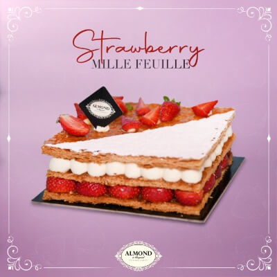 Strawberry Mille Feuille