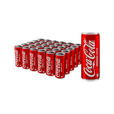 Coca Cola Can - 250ml 1×30