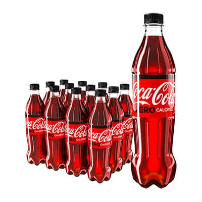 Coca Cola Zero Pet - 1Ltr  1×12