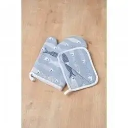 Oven Mitts and Pot Holder Set