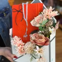 Flower Box, Lantern and Plastic Flowers 1