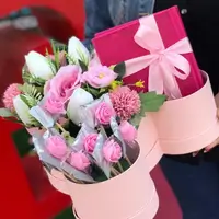 Flower Box, Sweets and Plastic Flower