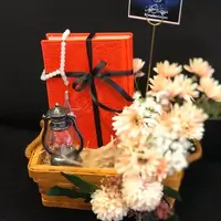 Box, Quran, Tasbih, Plastic Flower and Lantern
