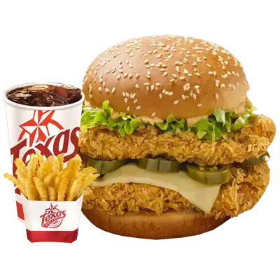 Double Chicken Sandwich Meal