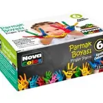 Nova Finger Paint 6 Colors
