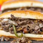 Meat Streak Sandwich