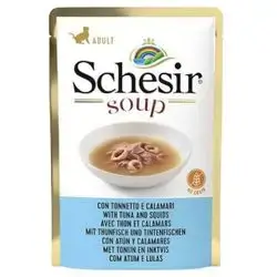 Schesir Tuna and Squids in Soup 85g