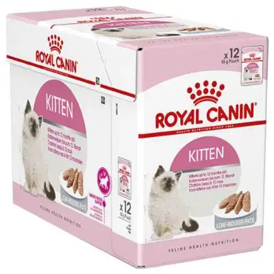 Royal Canin Wet Instinctive Kitten Food Pouch x12 85g