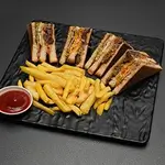 Beef Club Sandwich