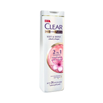 Clear 2in1 Shampoo & Conditioner Soft & Shiny, 360ml