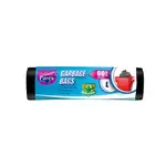Parex Classic Black Large Garbage Bags 20pcs, 65 cm * 80 cm, 60 ltr