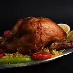 Stuffed Chicken with Biryani