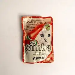 Simba - Cats Chunkies With Meat And Peas
