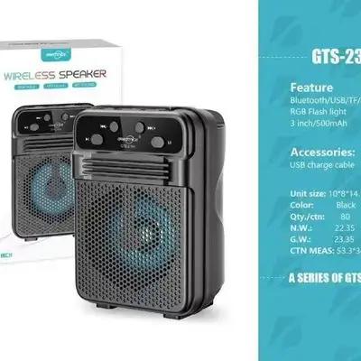 مكبر صوت لاسلكي محمول GTS-2309