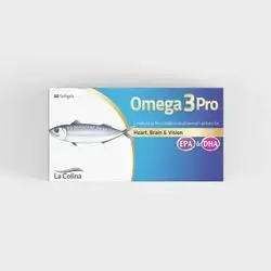 OMEGA 3 PRO FISH OIL 2400MG EPA 1104MG DHA 432MG  PER 2 CAPSULES (60 SOFTGELS )