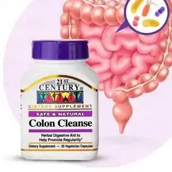 21st century safe & natural colon cleanse 30 vegetarian capsules