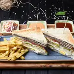 Beef Club Sandwich