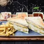 Smoked Turkey Club Sandwich
