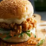 Chicken Cheesebugrer Sandwich
