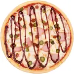 1 Medium Pizza  1 Meat Or Chicken Sandwich  2 Fries  2 Coca Cola