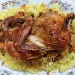Quarter Chicken on Rice