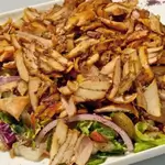 1/2 Chicken Plate with Salad