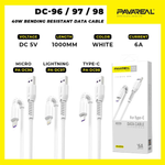 Pavarel Fast Charge 6a Charging Cable Available iPhone Galaxy Tab C