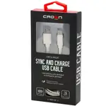 Original Crown brand charging cable, available as Galaxy or Tab C