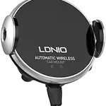 LDNIO MA02 car charger / holder LDNIO MA02 15w Quick Charge Wireless Fast Car Charger Mount Automatic Clamp Car Mobile Holder With Wireless Charger
