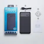 Remax Powerbank RPP-151 10000mAh (37wh) High Capacity Simple Style Input: DC5V+3.0A/9V=2A/12V=1.5A Output:D5V=3.0A/9V=2A/12V=1.5A