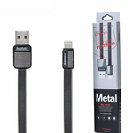Remax RC-044I Platinum Data Cable High Speed Transmission, Fast Charging Flat Design 100 cm for Iphone