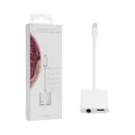 IPHONE 2IN1 ADAPTER (JH-026L) Original chip supports all IOS
