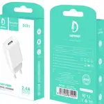 DENMEN charger 2.4A 2400mAh DC01 12W white box