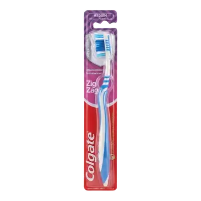 Zig Zag Toothbrush Medium _ Colgate