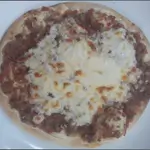 Meat with cheese