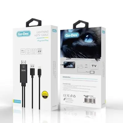 Go Des GD-HM806 Lightning To HDMI Cable 1080p