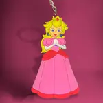 Mario Princess Peach Original Keychain