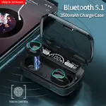 Mini M10 Audifonos Wireless TWS Bluetooth Earbuds with Powerbank 1. Mode l: TPWM10 2. Bluetooth: V5.1 3. Bluetooth Profile: A2DP, AVRCP, HFP;HSP 4.Battery capacity of the storage box:2000MAH 5Transmission distance:>10M 6.Call time:4-5h 7.Play time:4-5h 8 Waterproof : IPX7 9 Charging time of headset:1 h 13. Charging time of the Charging box:2h 10 Support system: All Bluetooth devices and mobile phones
