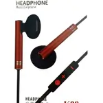 K98 Latest High Quality Metal 3.5MM interface wire control universal earphones in-ear subwoofer mobile phone universal high-end headphones