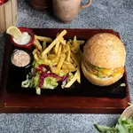 Double Chicken Burger
