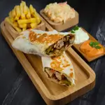 Chicken Saj ​​sandwich