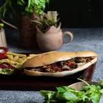 Beef Fajita Sandwich