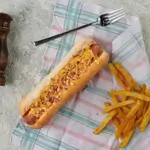 Cheesy Hot Dog