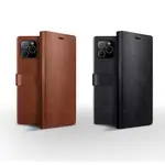 Notebook Cover Made of Genuine Leather Brand Viva Madrid for iPhone 13 Pro Max. Colors: Black-brown