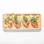Bruschetta Guacamole Mushroom
