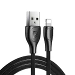 Remax Lesu Pro USB - Lightning data charging cable 480 Mbps 2,1 A 1 m black (RC-160i black)